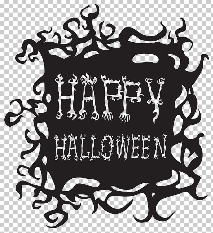 Halloween PNG, Clipart, Art, Black, Black And White, Brand, Calligraphy Free PNG Download