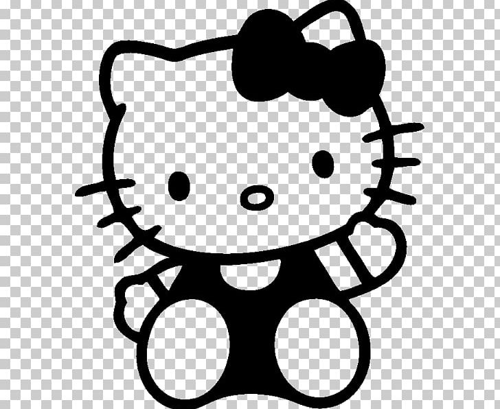 Hello Kitty PNG, Clipart, Art, Artwork, Black, Black And White, Cartoon Free PNG Download