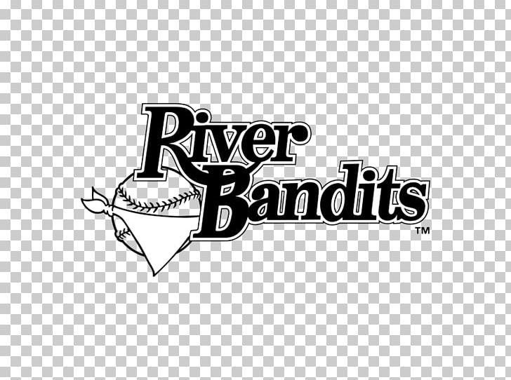 Quad Cities River Bandits Logo Product Design Brand PNG, Clipart, Angle, Bandit, Bandit Logo, Black And White, Brand Free PNG Download