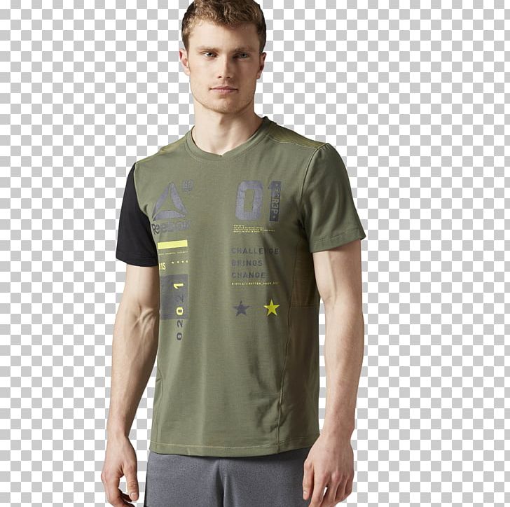T-shirt Top Reebok CrossFit Sleeve PNG, Clipart, Clothing, Crop Top, Crossfit, Male Models, Neck Free PNG Download