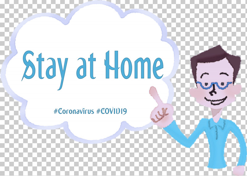 Stay At Home Coronavirus COVID19 PNG, Clipart, Cartoon, Coronavirus, Covid19, Gesture, Happy Free PNG Download