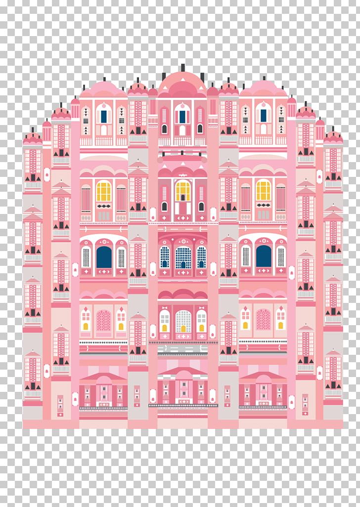 Hawa Mahal , Jaipur, Rajasthan illustration by @artshitha | Poster design  layout, Abstract art painting diy, Umbrella illustration