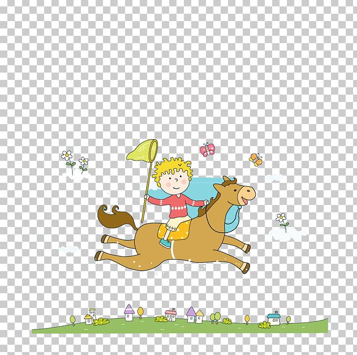 Butterfly Horse PNG, Clipart, Art, Boy, Boy Cartoon, Boys, Butterflies Free PNG Download