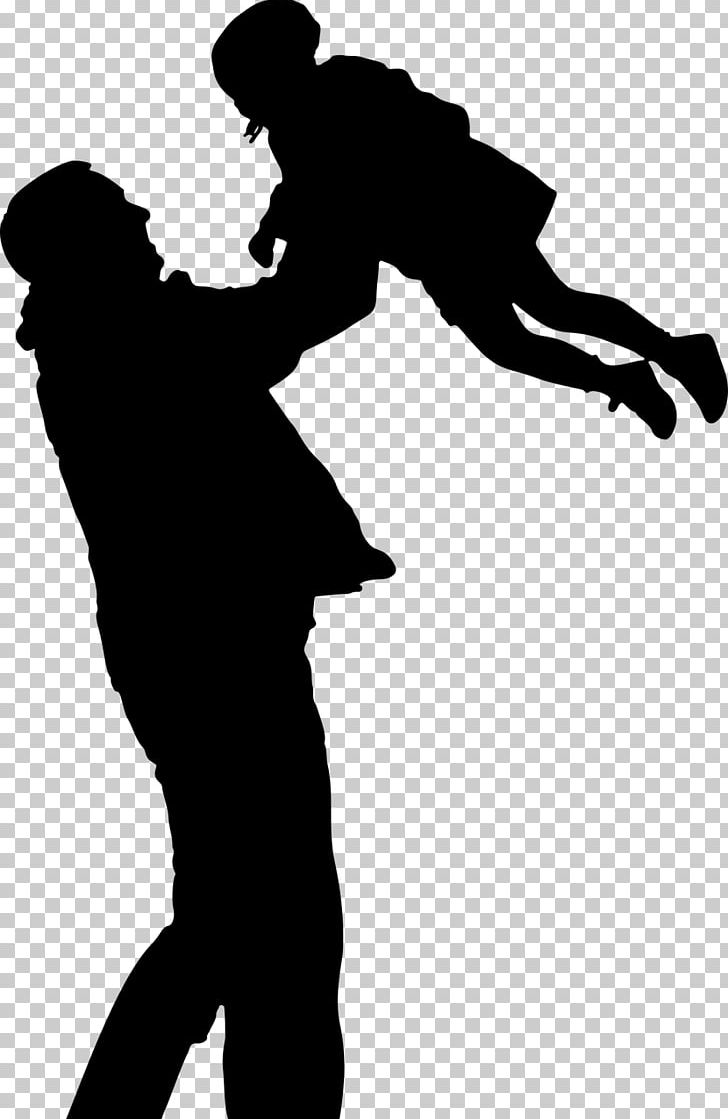 african american father and son silhouette