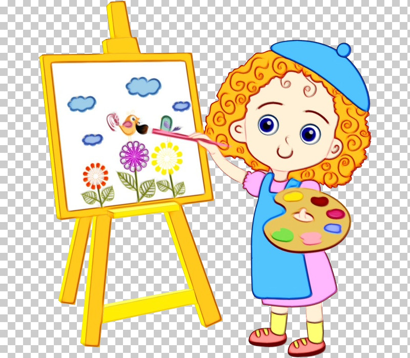 Easel Child Art Child PNG, Clipart, Child, Child Art, Easel, Paint, Watercolor Free PNG Download