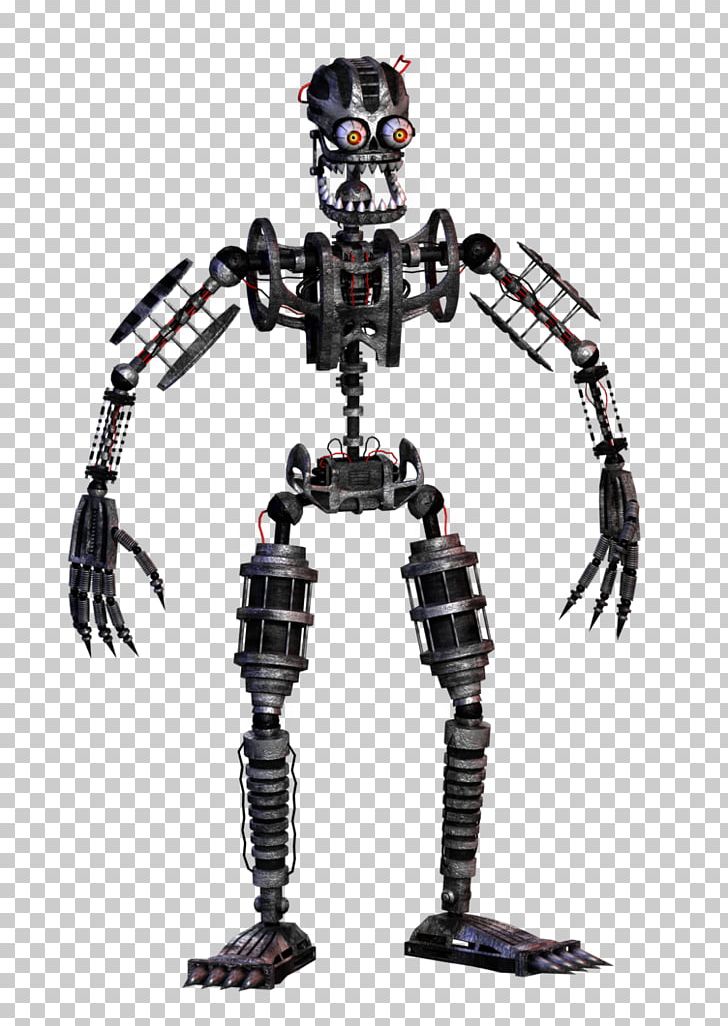 Five Nights At Freddy's: Sister Location Five Nights At Freddy's 4 Five Nights At Freddy's 2 Terminator Nightmare PNG, Clipart, Action Figure, Art, Drawing, Endoskeleton, Figurine Free PNG Download