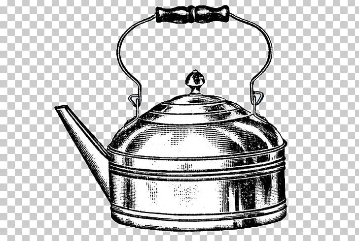 Teapot Kettle Coffeemaker Drawing PNG, Clipart, Black And White, Coffeemaker, Coffee Pot, Cookware Accessory, Cookware And Bakeware Free PNG Download
