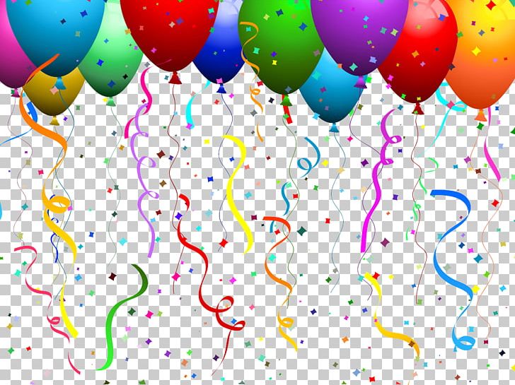 Balloon Confetti Party PNG, Clipart, Anniversary, Balloon, Birthday, Clip Art, Confetti Free PNG Download