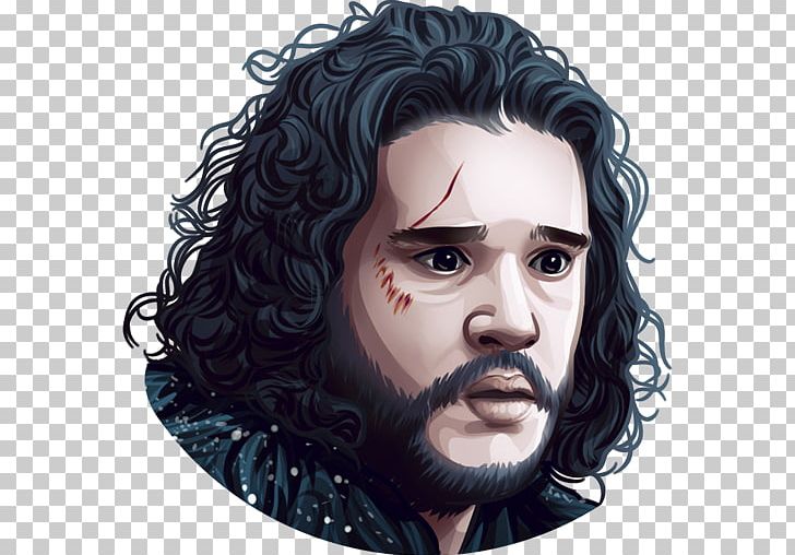 Game Of Thrones Jon Snow Daenerys Targaryen Sticker Telegram PNG, Clipart, Beard, Black Hair, Chin, Comic, Daenerys Targaryen Free PNG Download