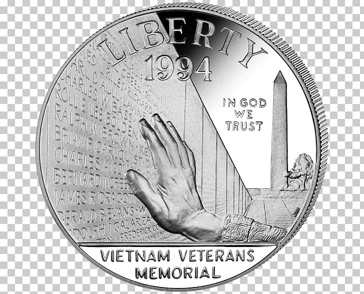 Dollar Coin United States Of America United States Dollar Silver Coin PNG, Clipart, Black And White, Coin, Commemorative Coin, Currency, Dollar Coin Free PNG Download