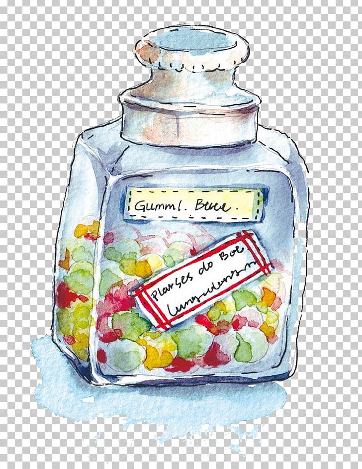 Watercolor Painting Illustration PNG, Clipart, Bottle, Cartoon, Color, Colored Pencil, Decoration Free PNG Download