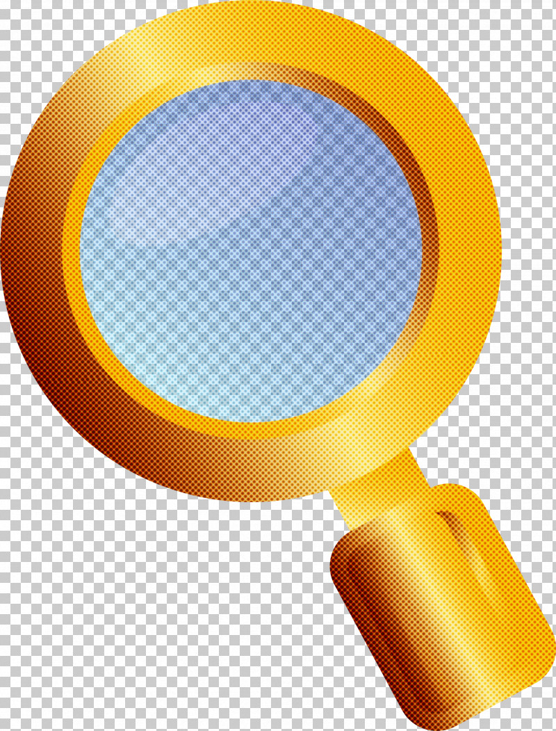 Magnifying Glass Magnifier PNG, Clipart, Circle, Magnifier, Magnifying Glass, Makeup Mirror, Yellow Free PNG Download