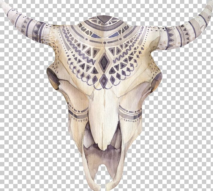 Cattle T-shirt Stock Photography Skull Illustration PNG, Clipart, Antler, Bohochic, Bone, Bull, Deer Free PNG Download