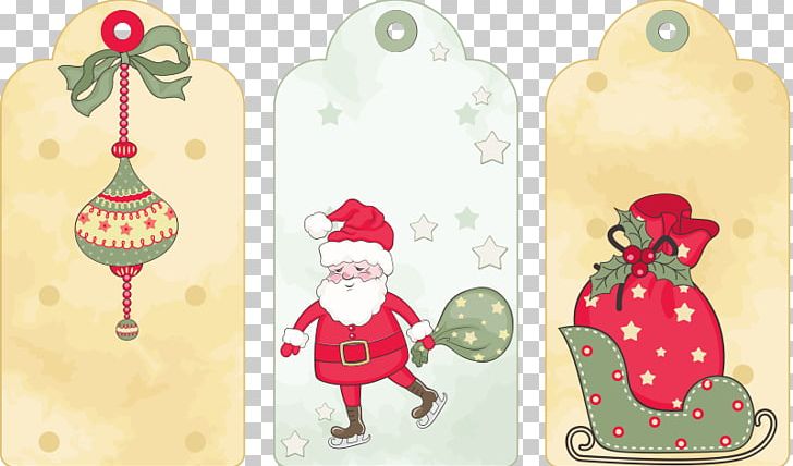 Santa Claus Paper Gift New Year Christmas PNG, Clipart, Birthday Card, Business Card, Card Vector, Christmas Decoration, Fictional Character Free PNG Download