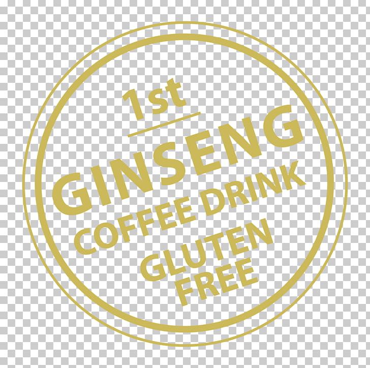 Coffee Caffè Al Ginseng Gluten Beverages Logo PNG, Clipart, Area, Area M, Beverages, Brand, Circle Free PNG Download