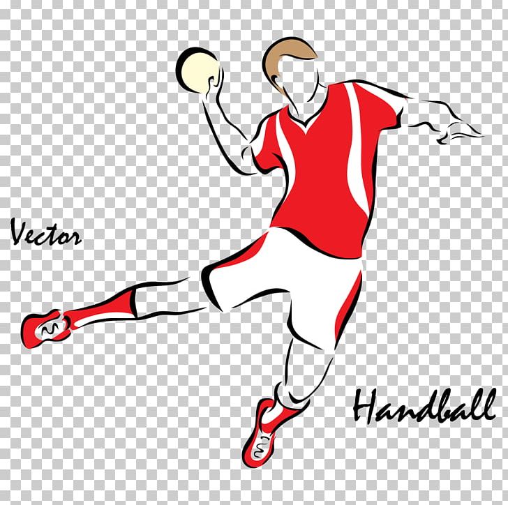 Handball Olympic Sports Illustration PNG, Clipart, Cartoon Characters, Fictional Character, Football Player, Football Players, Handball Player Free PNG Download