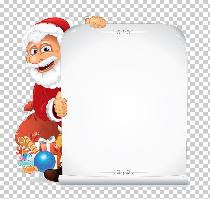 Santa Claus Paper Scroll PNG, Clipart, Christmas Decoration, Christmas Ornament, Claus, Claus Vector, Decoration Free PNG Download