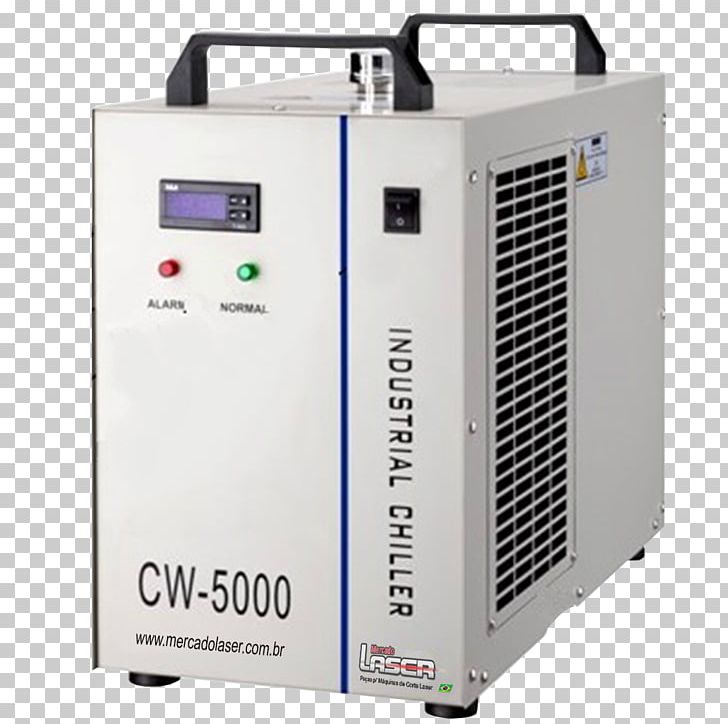 Water Chiller Laser Cutting Laser Engraving Refrigeration PNG, Clipart, Air Conditioning, Carbon Dioxide Laser, Chiller, Cooling Capacity, Engraving Free PNG Download