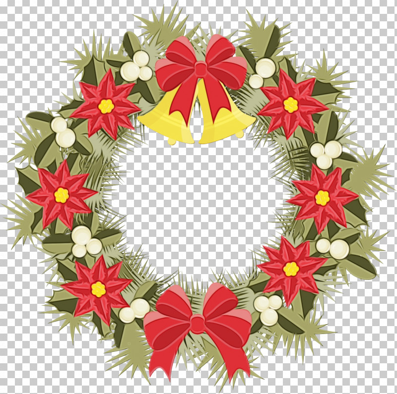 Christmas Decoration PNG, Clipart, Christmas Decoration, Floral Circle Frame, Floral Design, Flower, Flower Circle Frame Free PNG Download