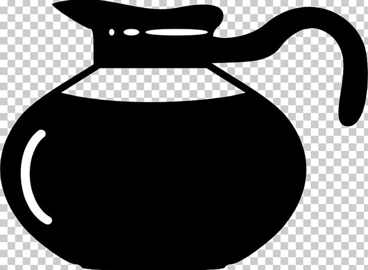 Coffeemaker Jug Cafe PNG, Clipart, Artwork, Black And White, Cafe, Carafe, Coffee Free PNG Download