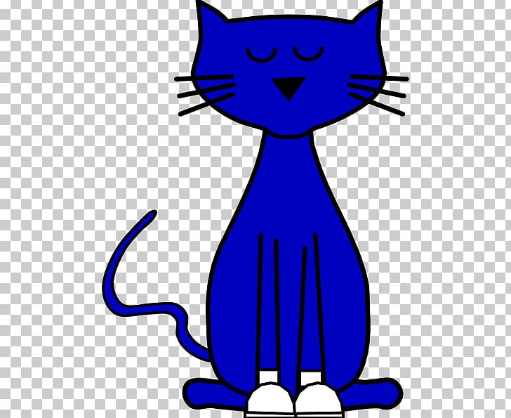 Pete The Cat Kitten Blue PNG, Clipart, Artwork, Black And White, Black Cat, Blue, Carnivoran Free PNG Download