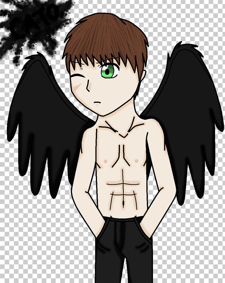 Human Black Hair Legendary Creature Finger Brown Hair PNG, Clipart, Angel Demon, Arm, Black, Black Hair, Boy Free PNG Download