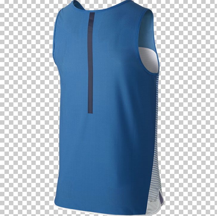 Sleeveless Shirt Shoulder Gilets PNG, Clipart, Active Shirt, Active Tank, Blue, Clothing, Cobalt Blue Free PNG Download