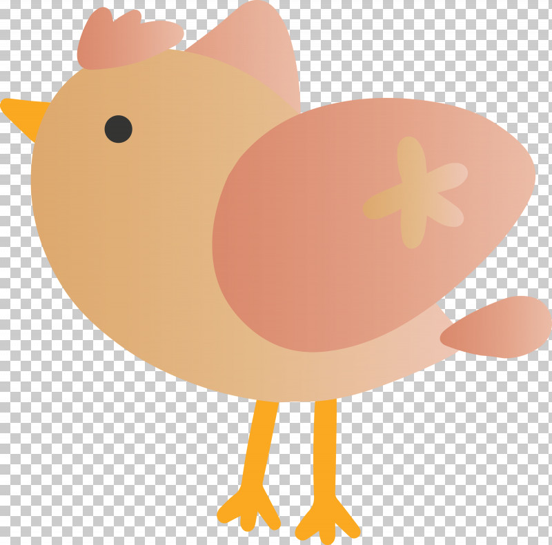 Cartoon Chicken Rooster Bird Tail PNG, Clipart, Bird, Cartoon, Chicken, Cute Cartoon Bird, Rooster Free PNG Download