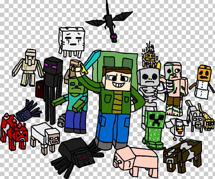 Minecraft Mob Photograph Mod PNG, Clipart, Cartoon, Deviantart, Enemy, Fan Art, Fictional Character Free PNG Download