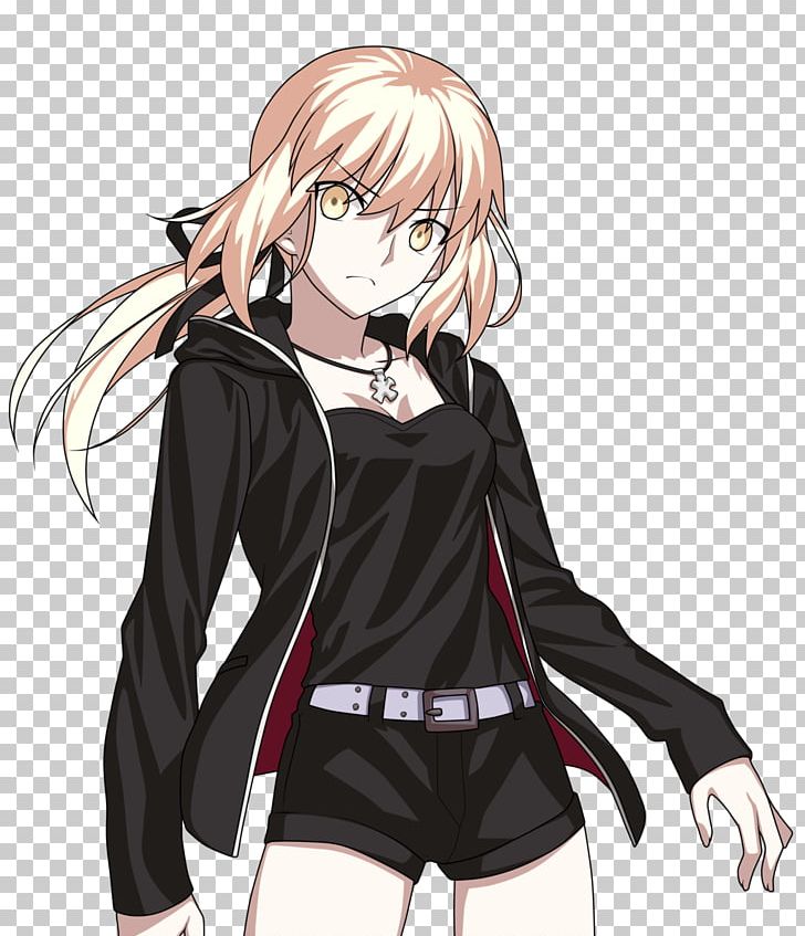 Fate/stay Night Fate/hollow Ataraxia Saber Fate/Grand Order Lancer PNG, Clipart, Black, Black Hair, Brown Hair, Clothing, Costume Free PNG Download