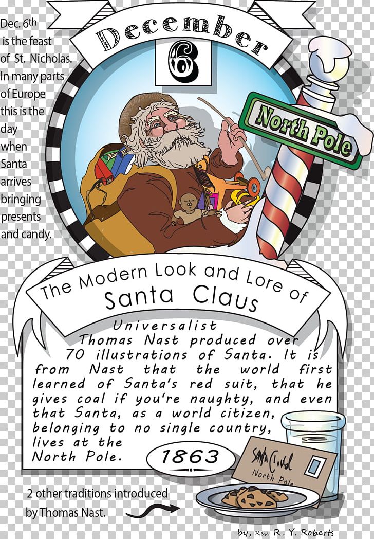 Santa Claus Christmas Advent Saint Nicholas Day PNG, Clipart, 6 December, Advent, Advent Calendars, Area, Cartoon Free PNG Download