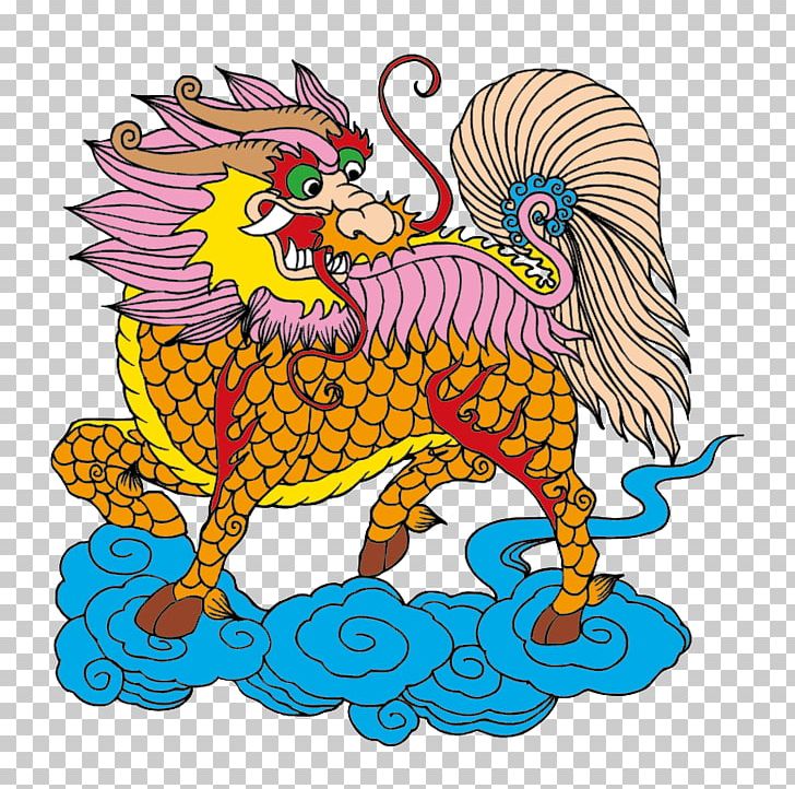 Cross-stitch Embroidery Qilin Needlework PNG, Clipart, Animals, Art, Bastidor, Circus Lion, Craft Free PNG Download