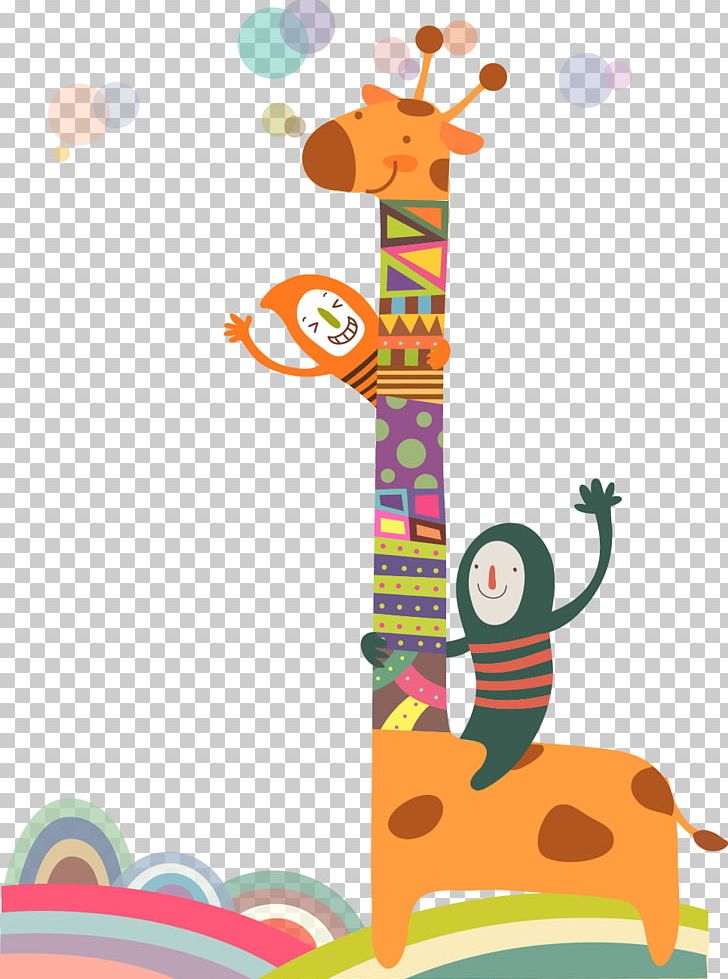 Giraffe Cartoon Child Illustration PNG, Clipart, Animals, Area, Art, Cartoon Giraffe, Cute Giraffe Free PNG Download