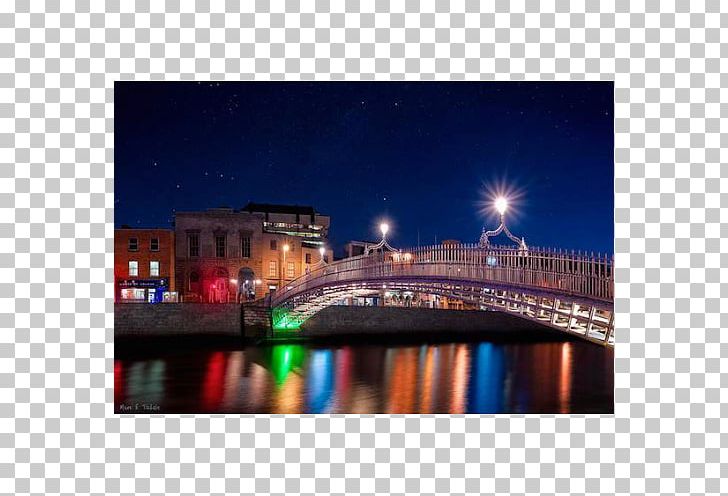 Ha'penny Bridge Liffey Irish Art Dublin Cityscape PNG, Clipart,  Free PNG Download