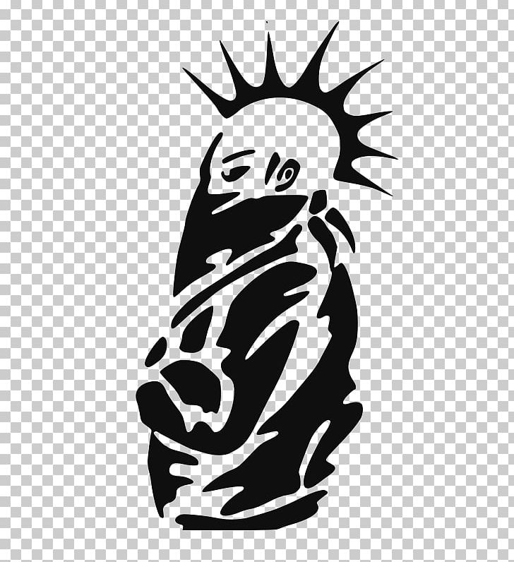 Punk Rock Free PNG, Clipart, Art, Art Punk, Black, Black And White, Cartoon Free PNG Download