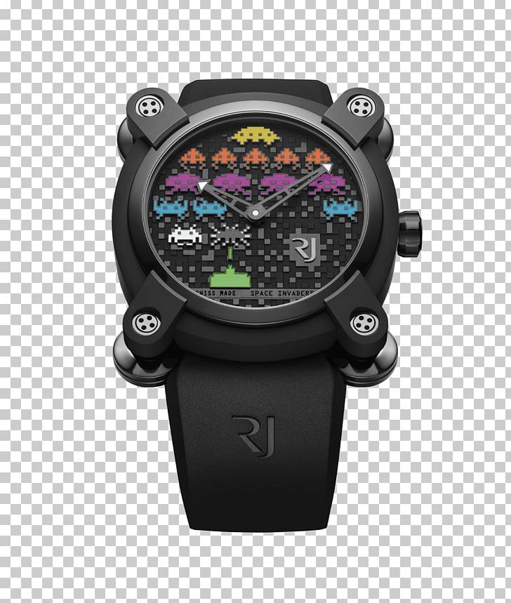 Watch Space Invaders RJ-Romain Jerome Strap Clock PNG, Clipart, Accessories, Brand, Chronograph, Clock, Hardware Free PNG Download