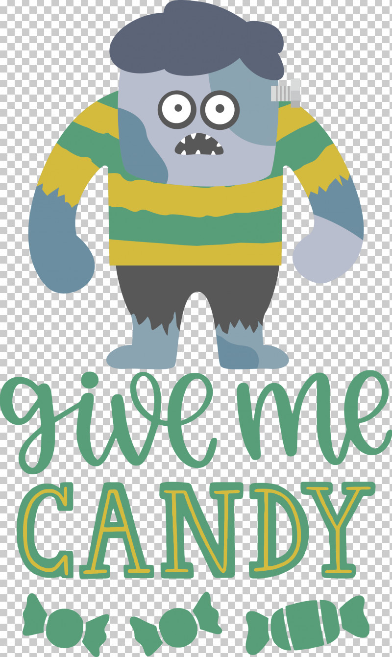 Give Me Candy Halloween Trick Or Treat PNG, Clipart, Behavior, Give Me Candy, Halloween, Line, Logo Free PNG Download