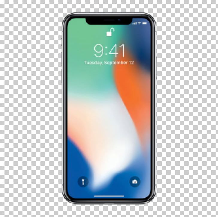 IPhone X IPhone 8 Smartphone Apple IOS 11 PNG, Clipart, Apple, Electric Blue, Electronic Device, Electronics, Facetime Free PNG Download