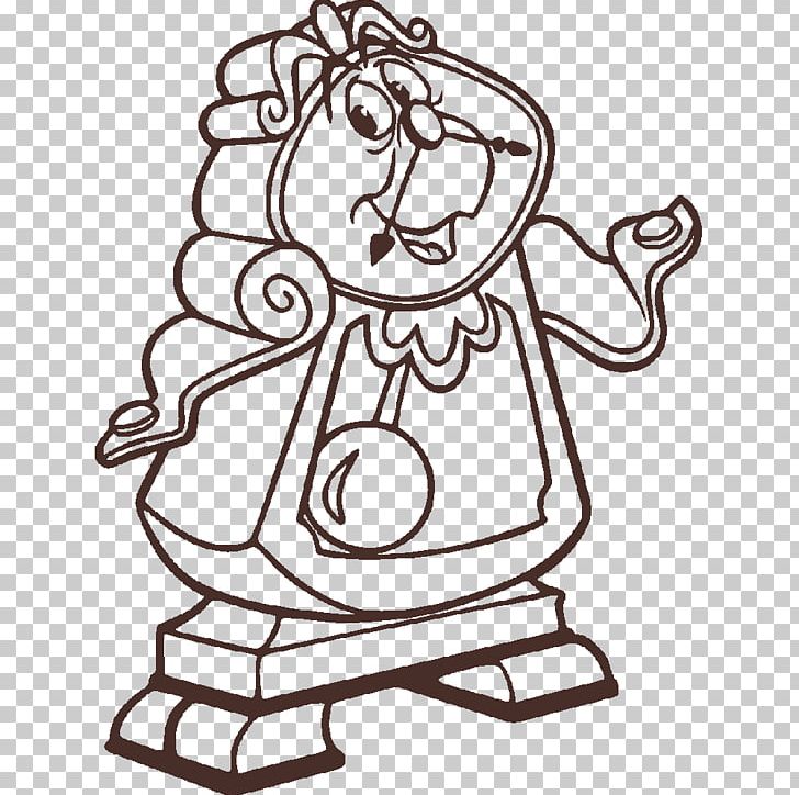 Belle Lumière Beauty And The Beast Cogsworth Png Clipart Angle Area