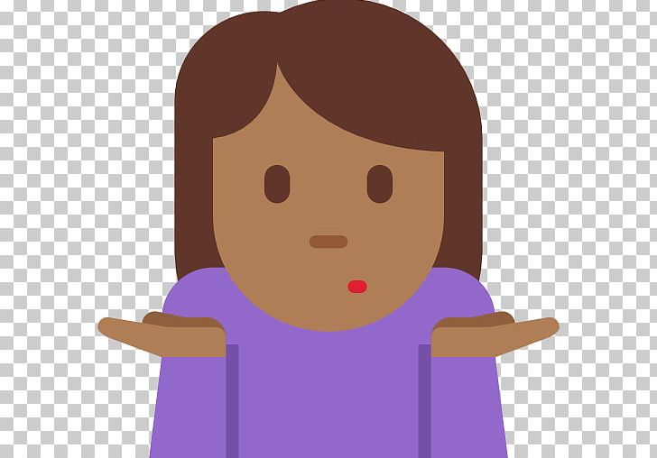 Shrug Emojipedia Human Skin Color Dark Skin PNG, Clipart,  Free PNG Download