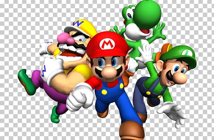 Super Mario Bros. New Super Mario Bros Mario & Yoshi Luigi PNG, Clipart, Cartoon, Computer Wallpaper, Fictional Character, Luigi, Mario Free PNG Download