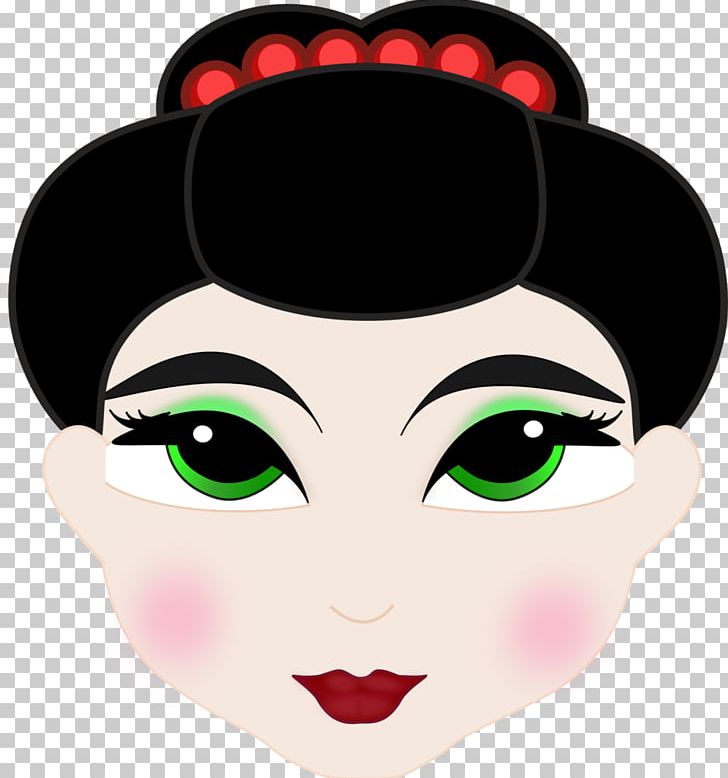 Geisha Japanese Art PNG, Clipart, Anime, Art, Black Hair, Cartoon, Cheek Free PNG Download