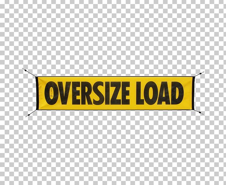 Oversize Load Banner Transport Plastic Cargo PNG, Clipart, Advertising, Area, Banner, Brand, Business Free PNG Download