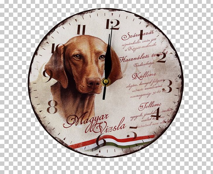 Vizsla Dog Breed Puli Lipizzan Hungary PNG, Clipart, Alarm Clocks, Carnivoran, Clock, Coonhound, Dog Free PNG Download