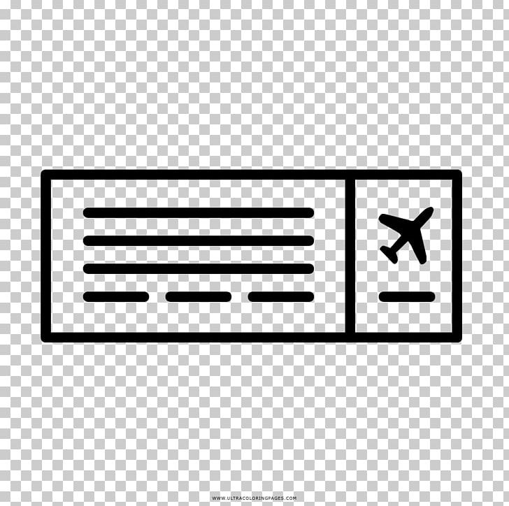 Airplane Airline Ticket Drawing Coloring Book PNG, Clipart, Airline, Airline Ticket, Airplane, Airplane Ticket, Air Transportation Free PNG Download