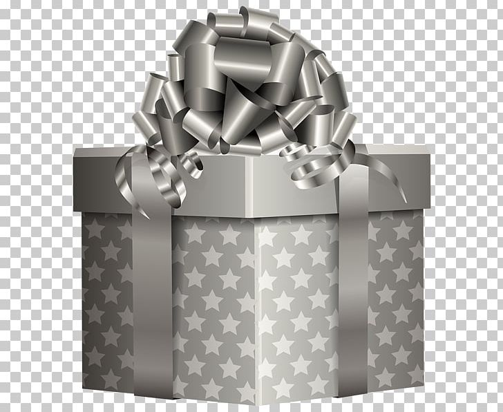 Gift Christmas Silver PNG, Clipart, Angle, Box, Christmas, Christmas Gift, Decorative Box Free PNG Download