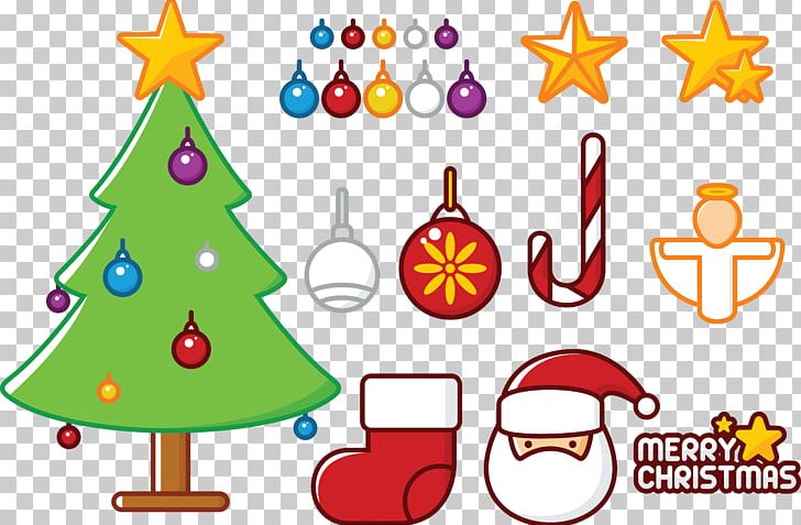 Euclidean Christmas Tree Element PNG, Clipart, Cartoon, Chemical Element, Christmas Decoration, Christmas Elements, Christmas Frame Free PNG Download