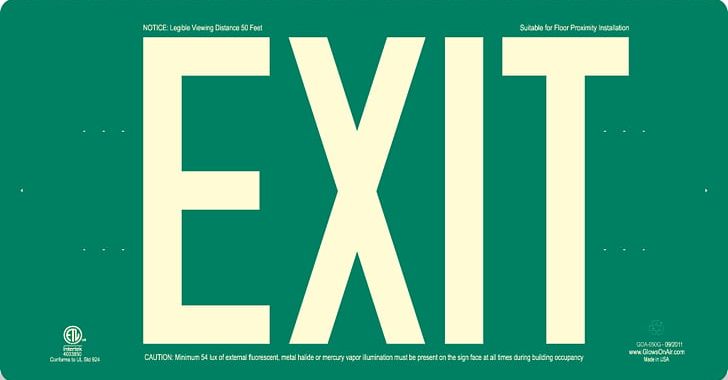 Exit Sign Emergency Exit Signage UL PNG, Clipart, Area, Brand, Clip Art, Company, Emergency Free PNG Download