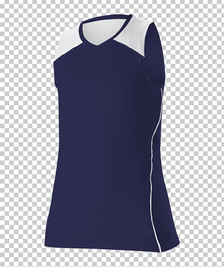 Jersey Sleeveless Shirt Uniform Outerwear PNG, Clipart, Active Shirt, Active Tank, Black, Clothing, Cobalt Blue Free PNG Download