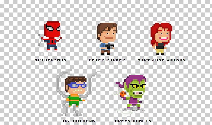 Dr. Otto Octavius Green Goblin Spider-Man Pixel Art PNG, Clipart, 8bit Color, Cartoon, Deviantart, Dr Otto Octavius, Green Goblin Free PNG Download